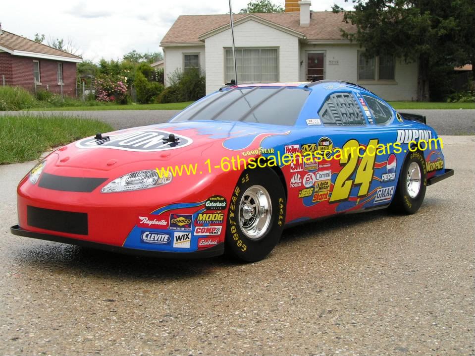 nascar rc body shells